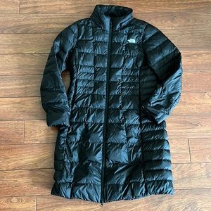 North Face Parka women’s medium Black EUC